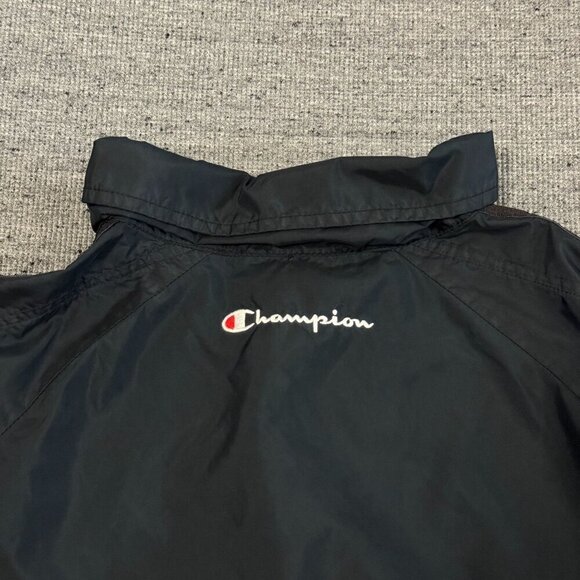 Champion Women's Cropped Coaches Jacket Long Sleeve Button Fly Closure Size S - Picture 12 of 16